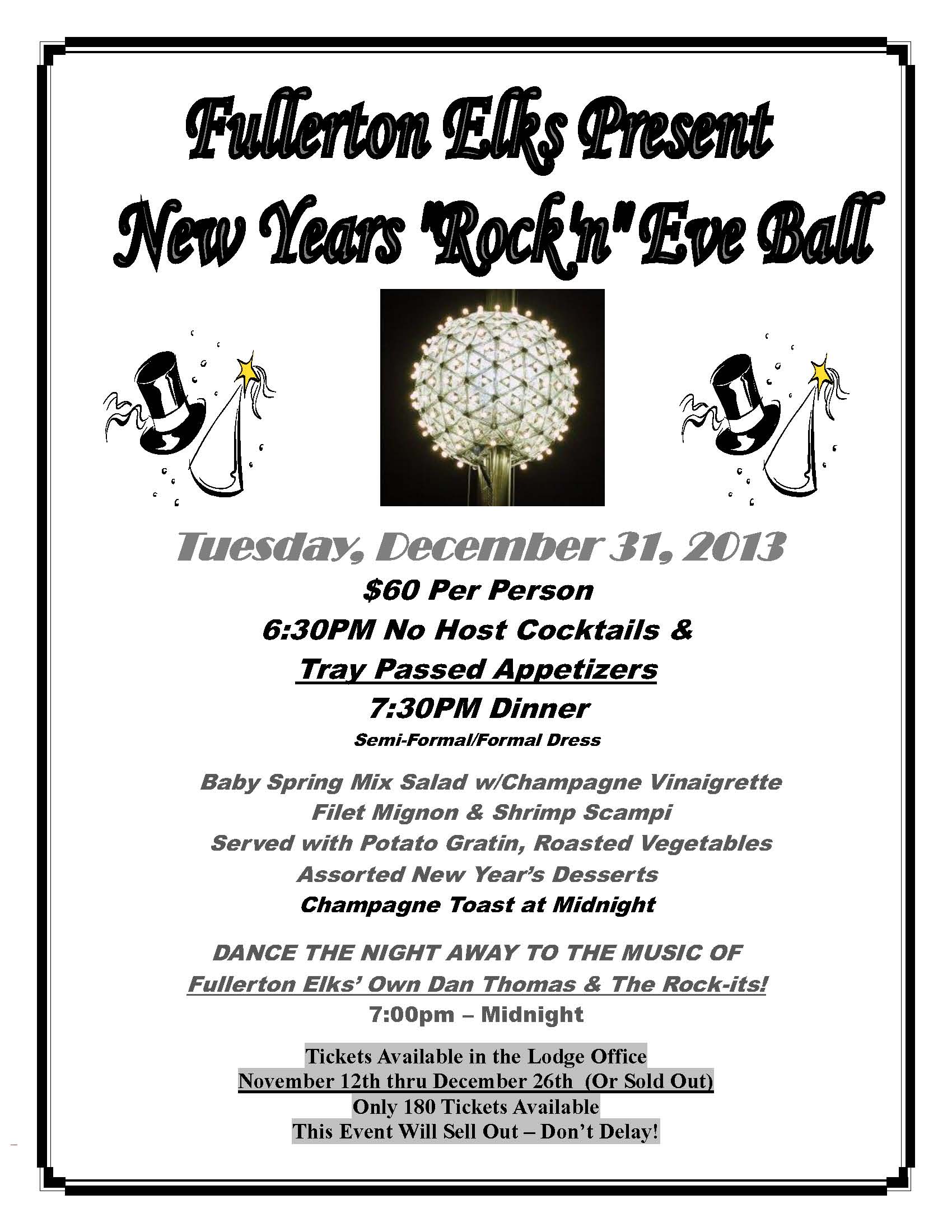 NewYearsEve Flyer2013